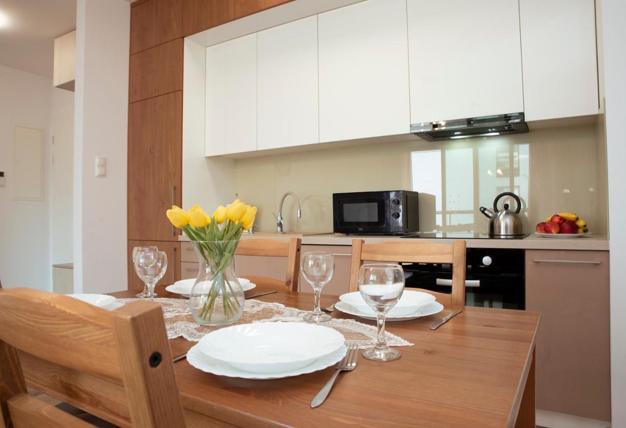 Luxus Apartament Rodzinny Z Sauna I Silownia 格但斯克 外观 照片