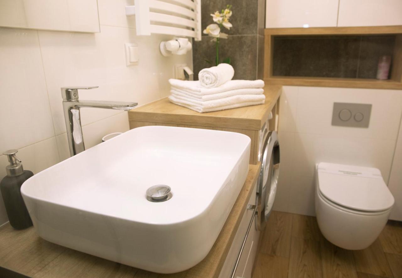 Luxus Apartament Rodzinny Z Sauna I Silownia 格但斯克 外观 照片